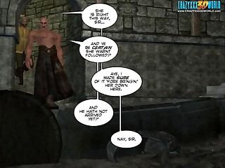 3D Comic: Tryst. Part 2 of 2