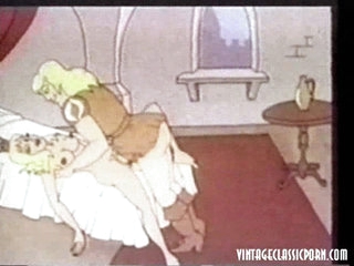 In this sexy version of the cartoon The Sleeping Cutie all the actors are excited as hell. The princess has it off with all the staff of the castle and the wicked witch shows the prince the way in exchange for a biggest vibrator.