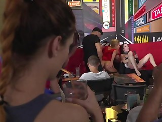 Guys get the discount to analyze Angel Rush and Lyen Titillating porn