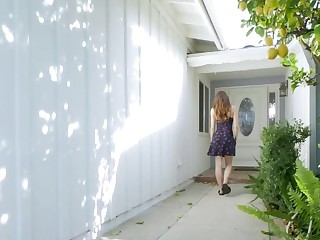 Girl and her tight pussy are always welcome associates in the house