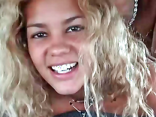 Cute blonde babe sucks a hard dick before anal sex in a substitute for
